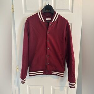 American Apparel Maroon Varsity Jacket